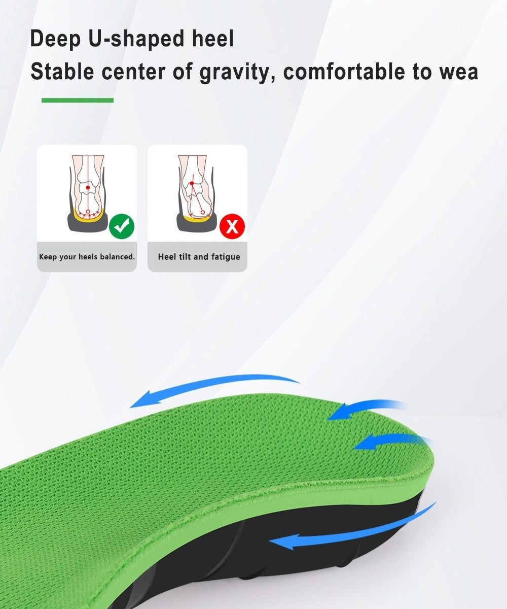 WelliveX™ Painless walking orthotic insoles