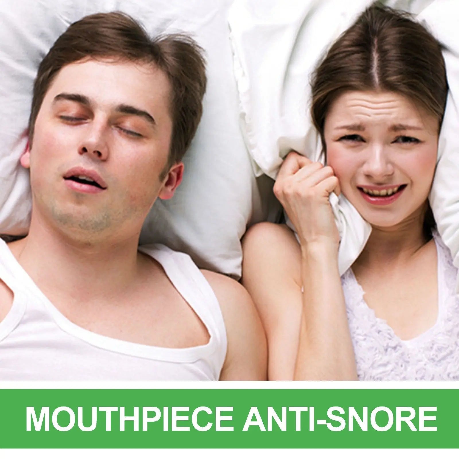 VivaCare™ Anti-Snoring Mouthpiece – Custom fit moldable design for all users