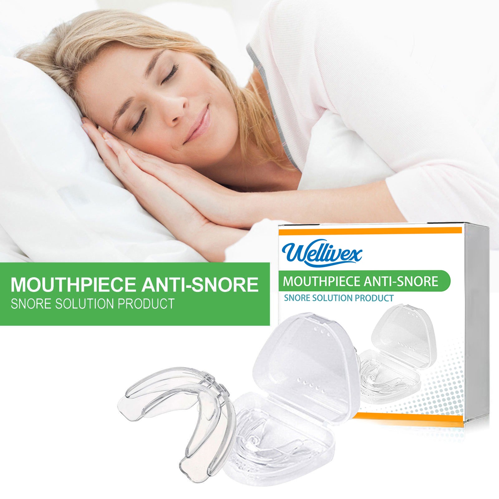 WelliveX™ Anti-Snoring Mouthpiece