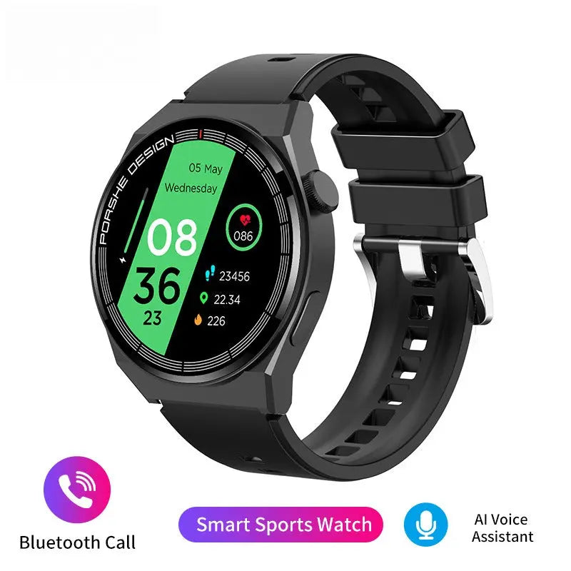 VivaCare™ Watch – Health tracking: steps, heart rate, blood pressure