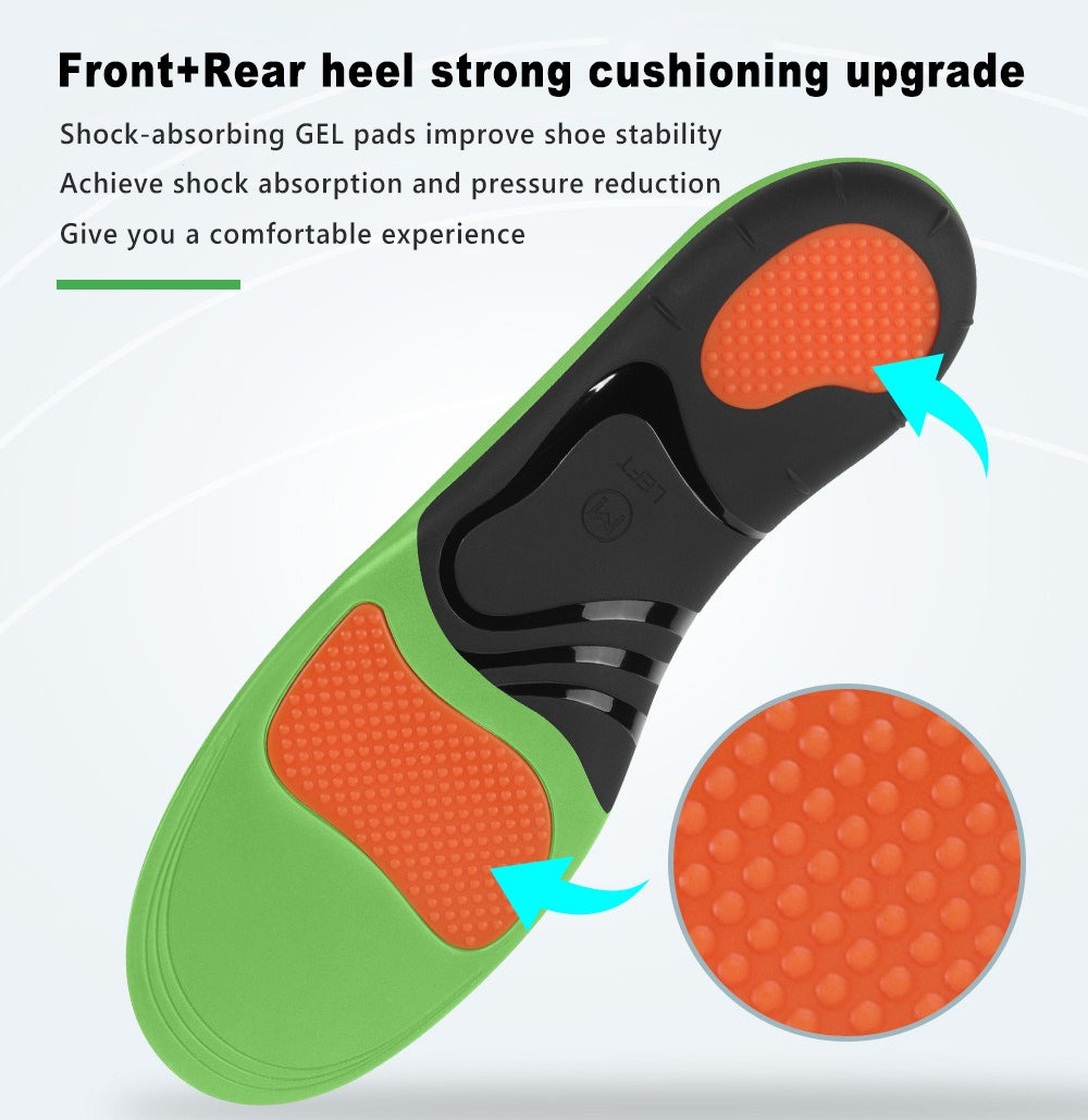 WelliveX™ Painless walking orthotic insoles
